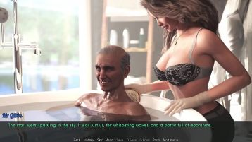 A Wife And A Stepmother Awam 19b  Washing Old Gentlemen  3d Game Hd Porn 1080p
